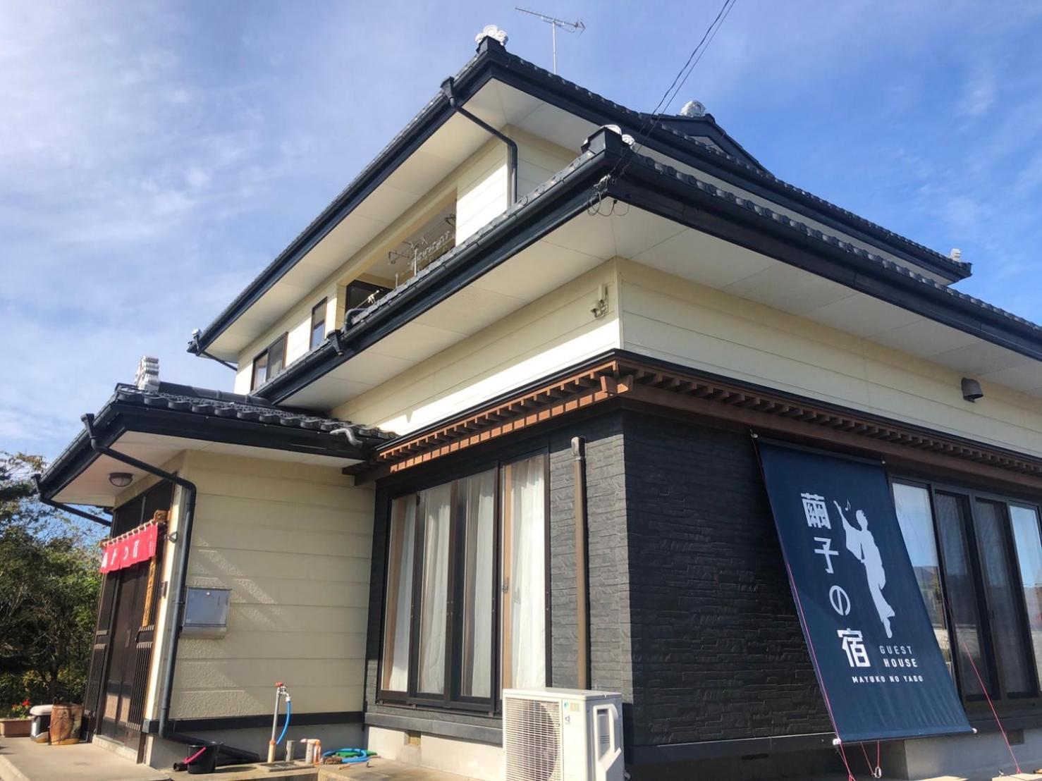青森伝統芸能を楽しめる繭子の宿 Hačinohe Exteriér fotografie