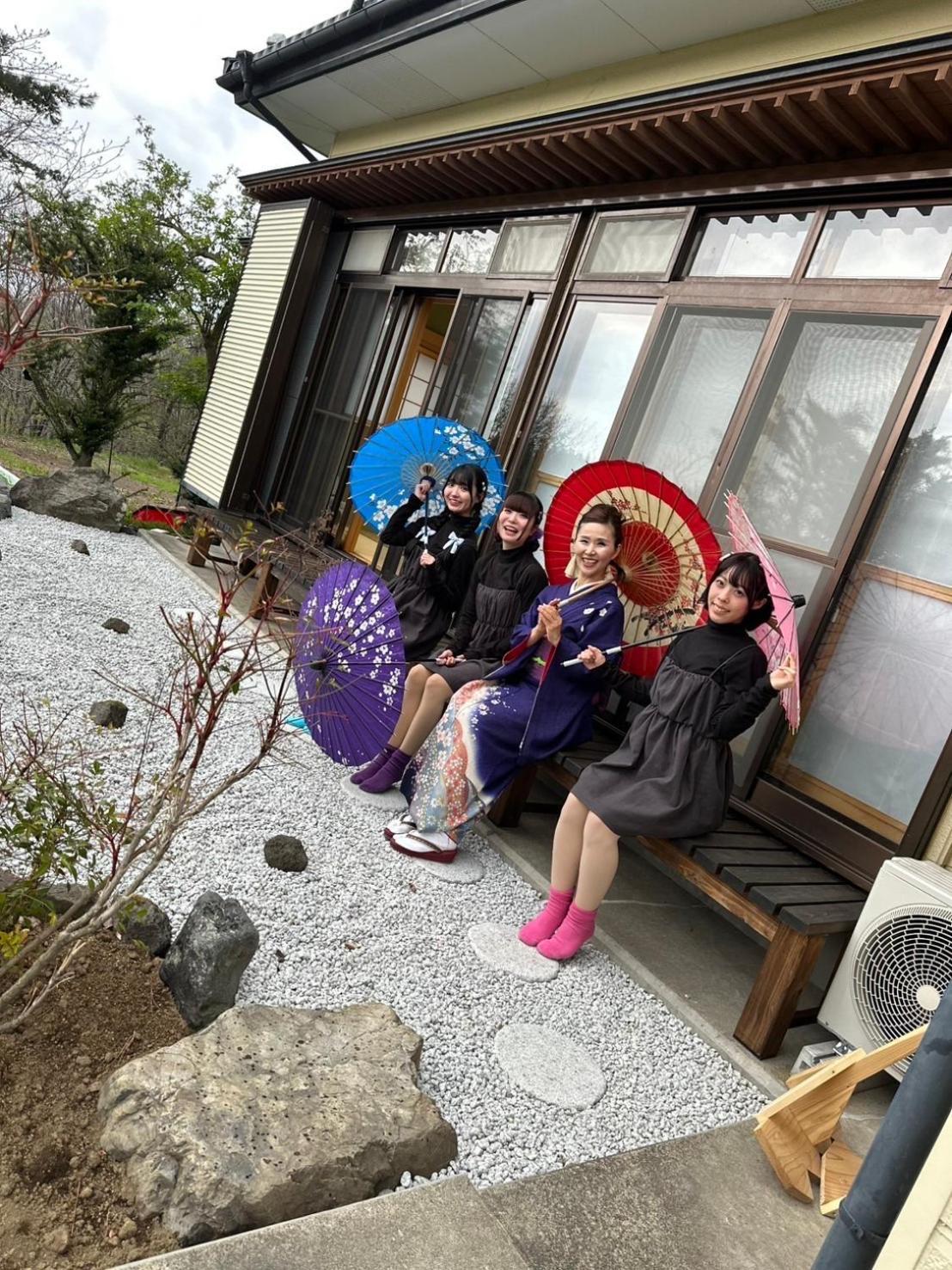 青森伝統芸能を楽しめる繭子の宿 Hačinohe Exteriér fotografie